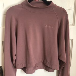 Lululemon high collar sweatshirt